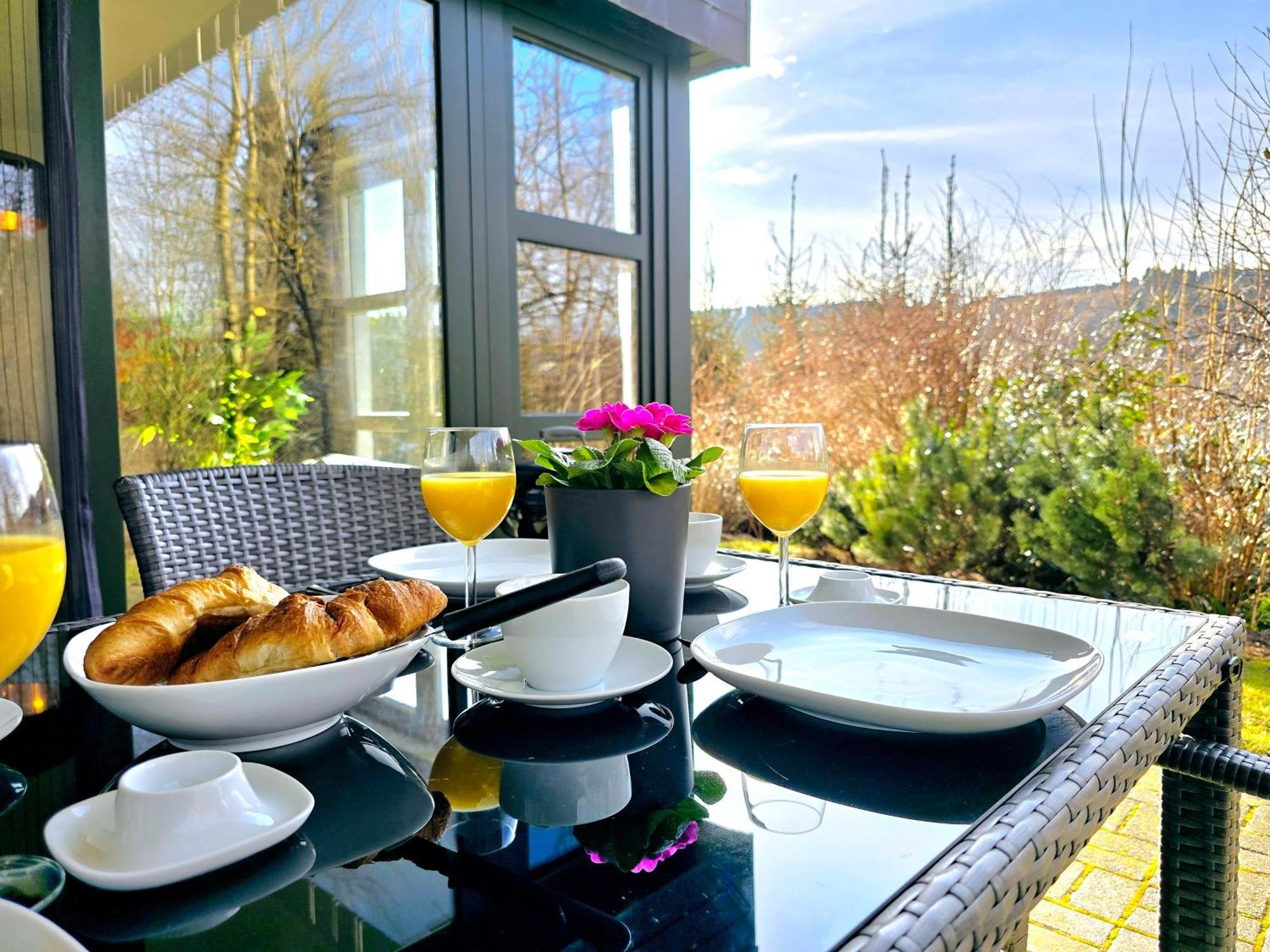 Ferienwohnung Fuchsbau Mit Kamin & Terrasse & Hunde Winterberg Eksteriør bilde
