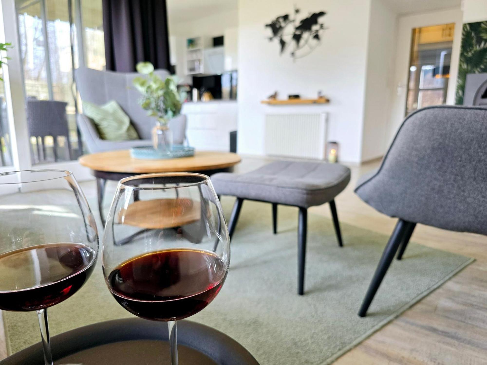 Ferienwohnung Fuchsbau Mit Kamin & Terrasse & Hunde Winterberg Eksteriør bilde